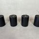 4x vintage RAAK cylinders flush mount lamps