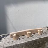 1950 Syla beige wall coat rack