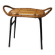 Tabouret en rotin du milieu du siècle par alan fuchs, uluv, années 1960, tchécoslovaquie