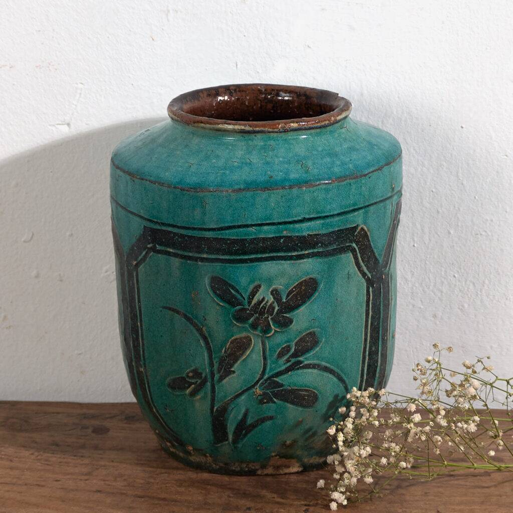 Ancient emerald green vase (c.1820) #20