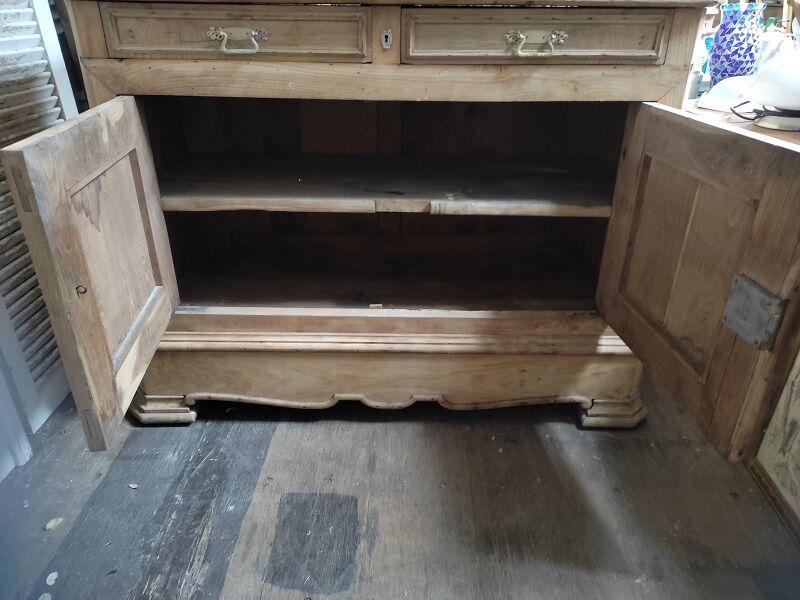 Solid wood sideboard cabinet triple drawer door Aero-gummed dpc 1022200