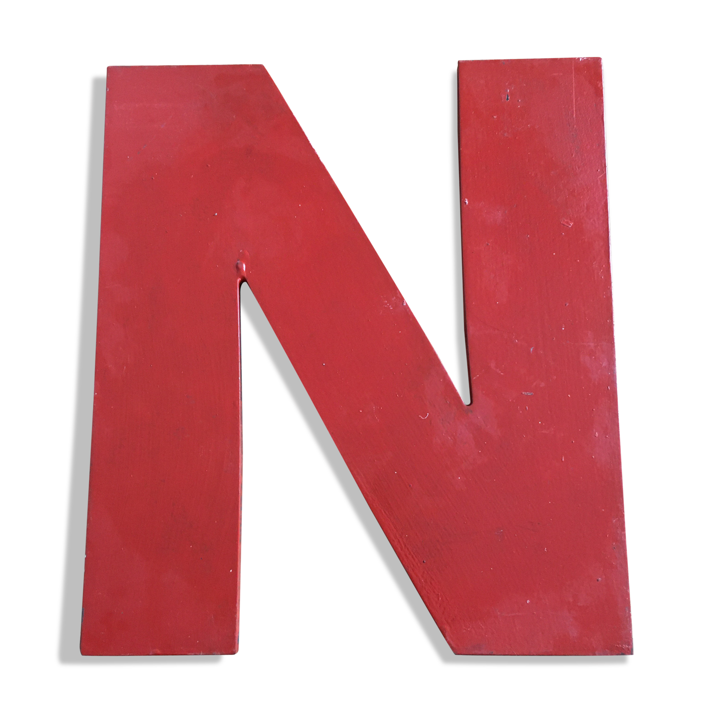 Letter teaches wood N