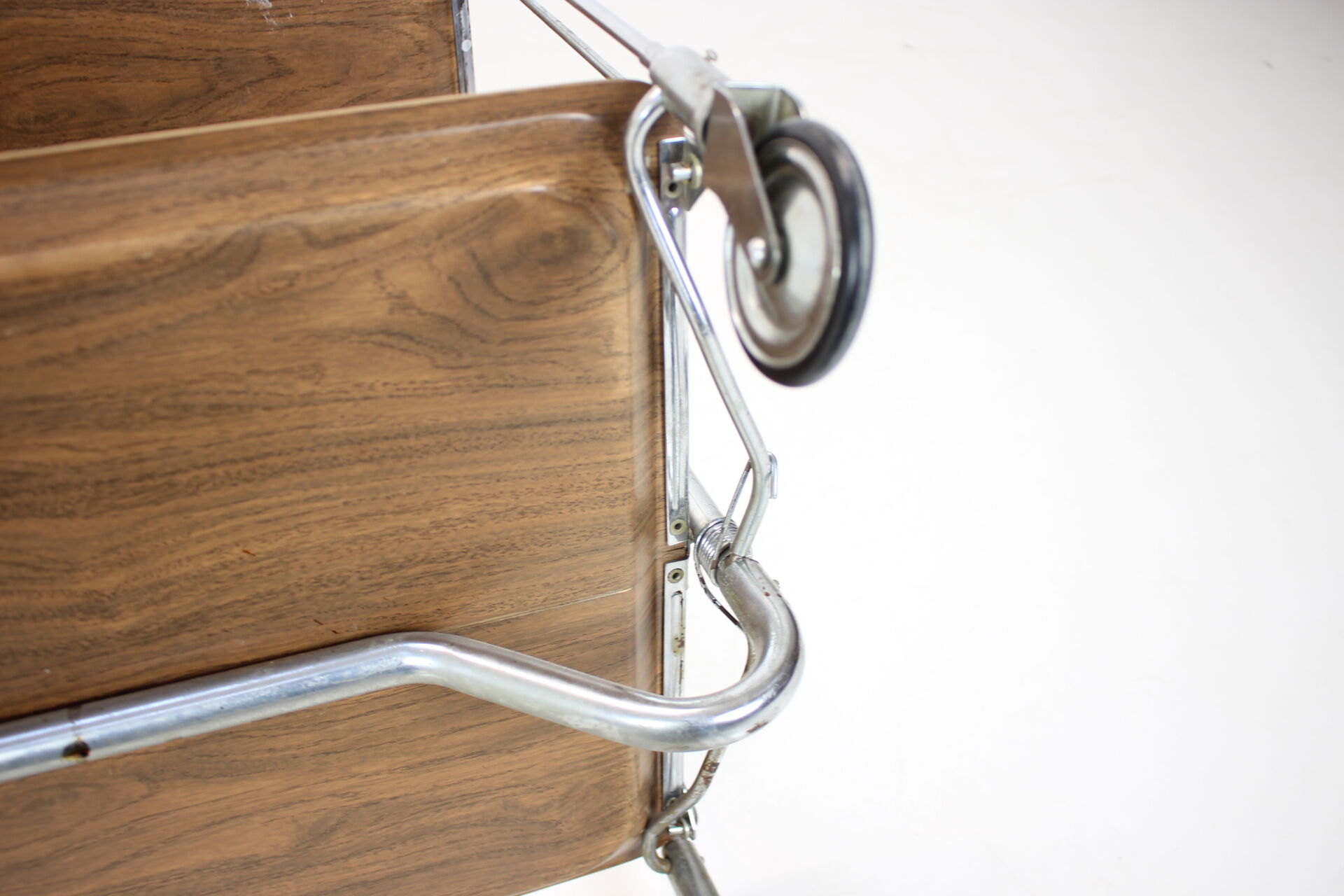 Mid-century adjustable trolley bar, 1980's.