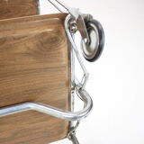 Mid-century adjustable trolley bar, 1980's.