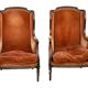 Paire de Fauteuils Bergère