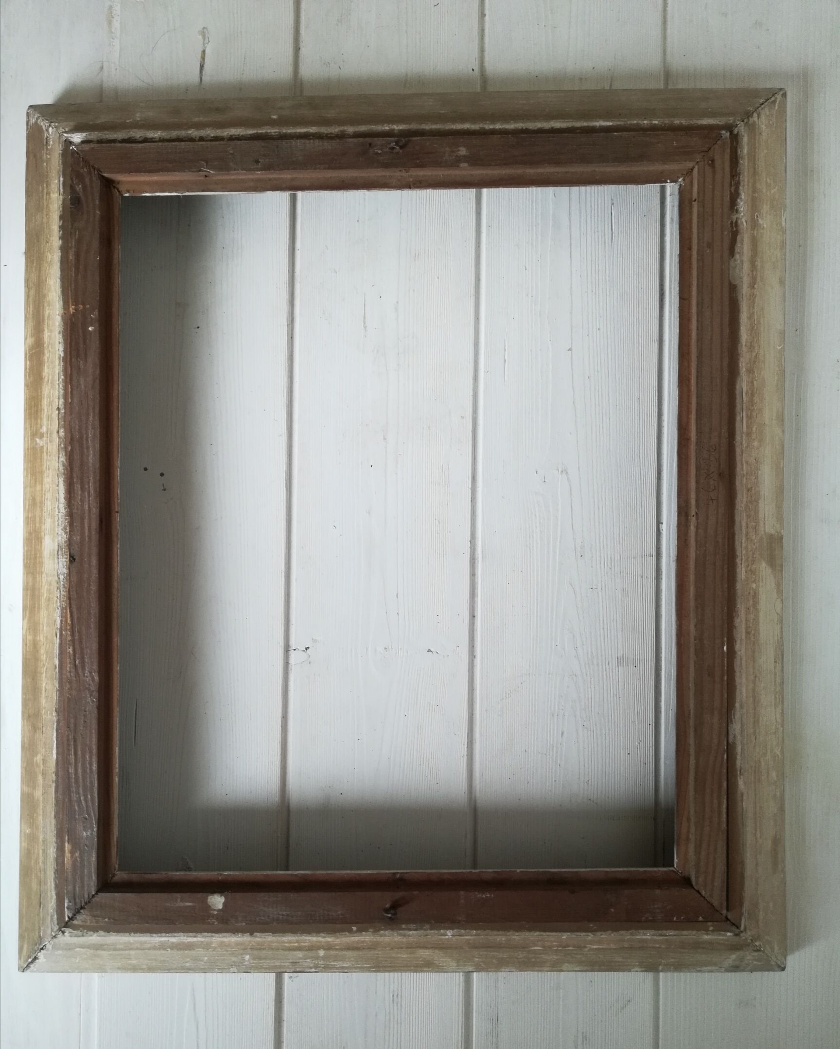 Old wooden frame
