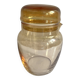 Iridescent glass carafe