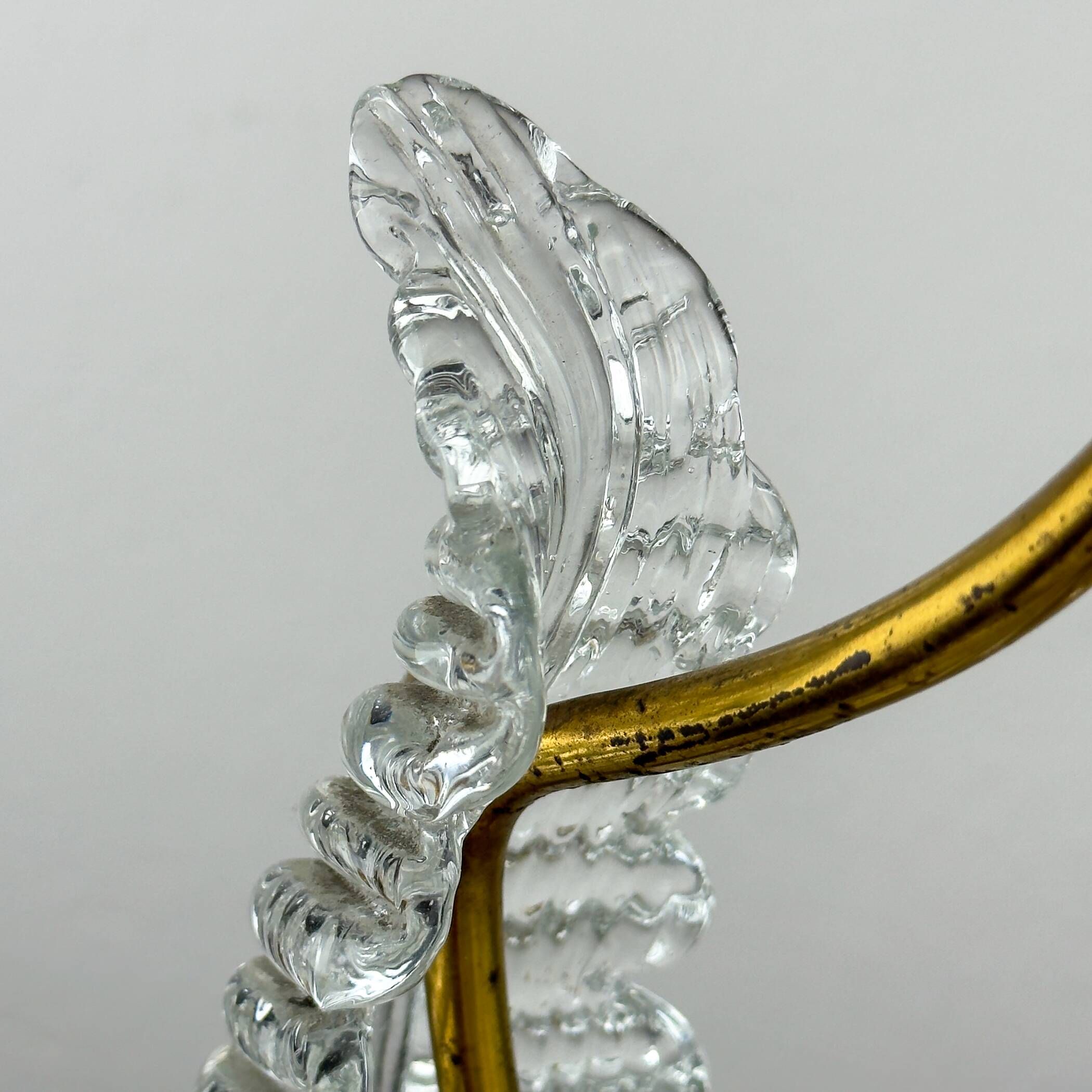 1930s Vintage Murano chandelier by Barovier & Toso, Italy