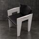 Set of 5 modernist dining chairs by Arnold Merckx for Arco / 1980s
