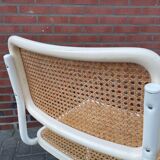 Cesca dining room chair designed by Marcel Breuer