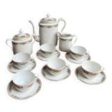 Ancien service à café en porcelaine de Limoges – années 1920