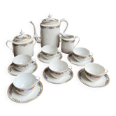 Ensemble de café en porcelaine de Limoges antique – années 1920
