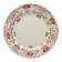 Plat de service ancien Longchamp Pâquerettes terre de fer polychrome XIXe