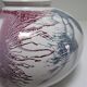 Vase west germany ceramic with projected decoration design 70s