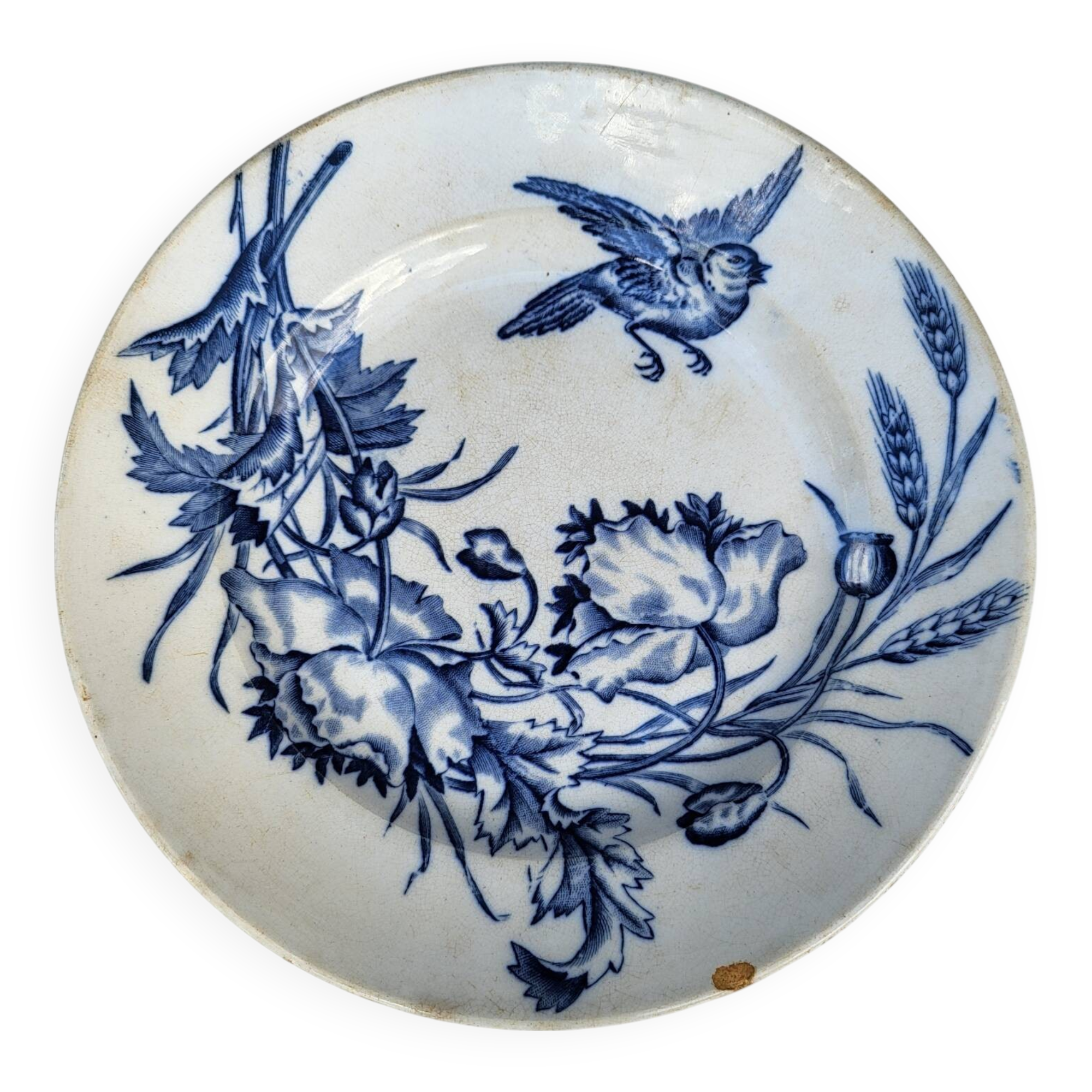 BFK Flora & Vögel Ironstone Plate
