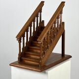 Model staircase oak antique