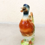 Saint Clement earthenware duck pitcher