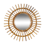 Bamboo sun mirror