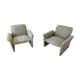 Pair of vintage armchair fabric heaters 70s