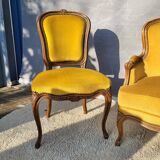 Set of 3 Louis XV style seats
