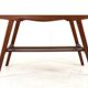 Coffee Table with Glass and Magazine Holder - mid century dutch design