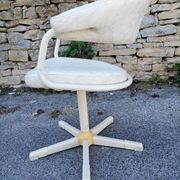 Vintage barber chair suite