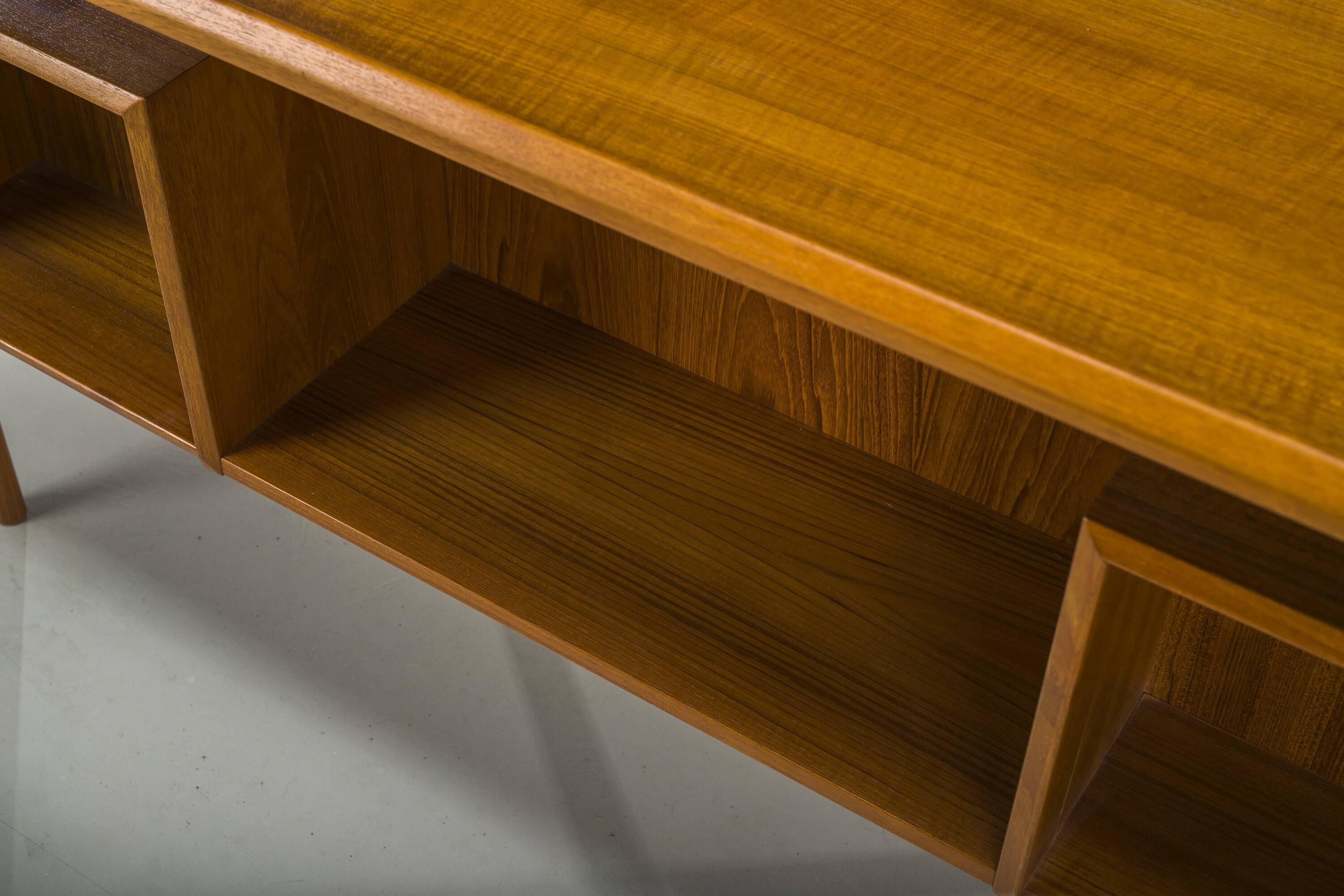 Danish Teak Desk by Peter Lovig Nielsen for Hedensted Mobelfabrik, 1964