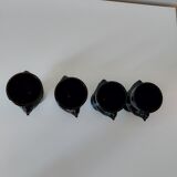 Black chicken eggcups