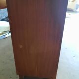 Asymmetrical cabinet and chest of drawers