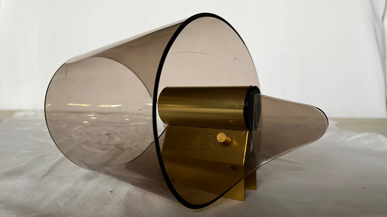 Plexiglas designer wall light 1970