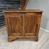 Buffet ancien, armoire de ferme, 112x114cm