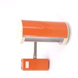 Swedish orange wall light Ateljé Lyktan Ahus, 70s