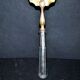 ART DECO pie shovel in silver and gold metal - Cake cover 1930