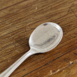 12 silver metal ice spoons, Ercuis