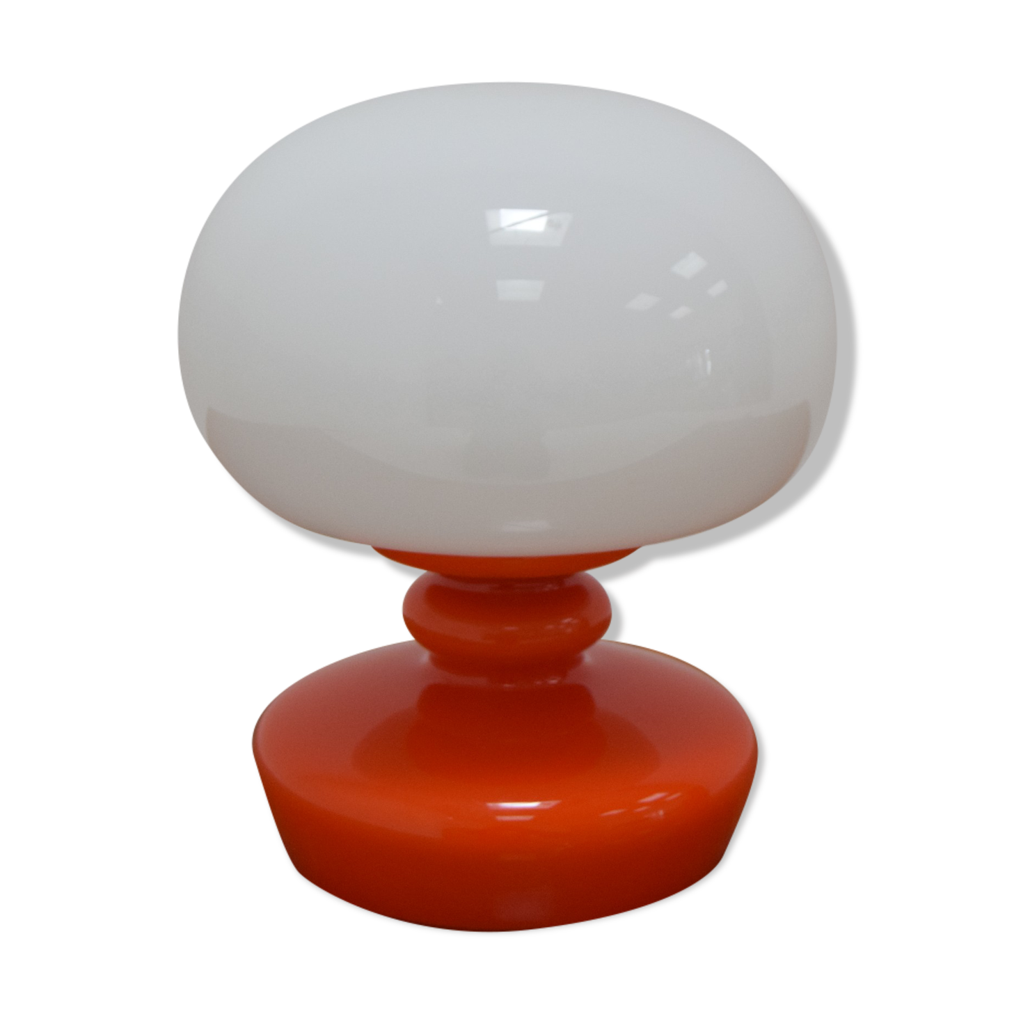 All Glass table lamp by Valasske Mezirici,1970’s.