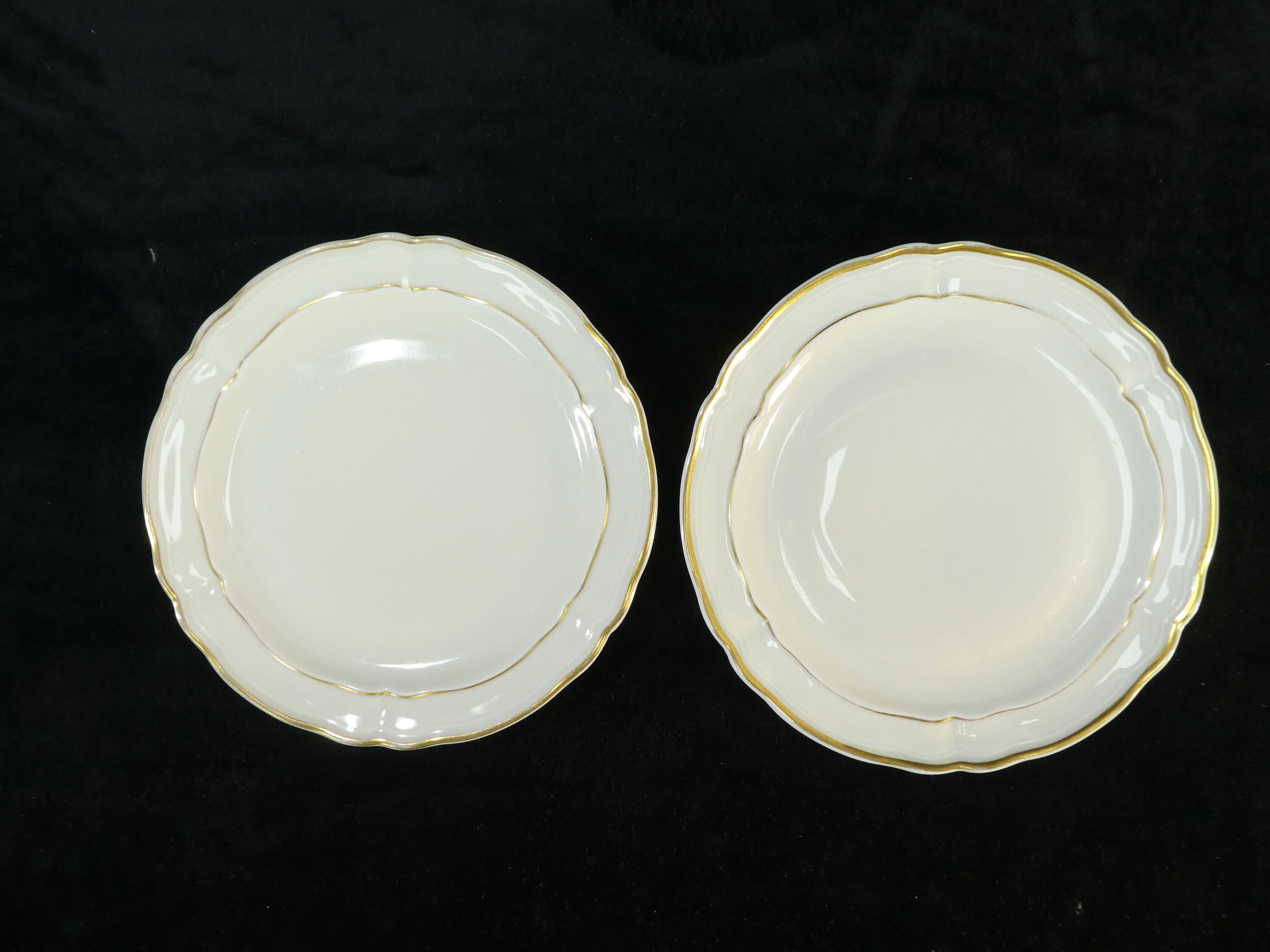 Porcelain pie service from Limoges Bernardaud model louis xv