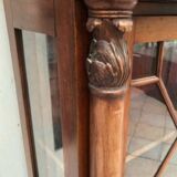 Antique glass dresser