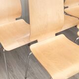 Set of 6 Gilbert chairs from IKEA