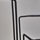 Black iron plant rack 50s