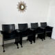 Lot 4 old armchairs "Korium" by Tito Agnoli for Matteo Grassi 1980