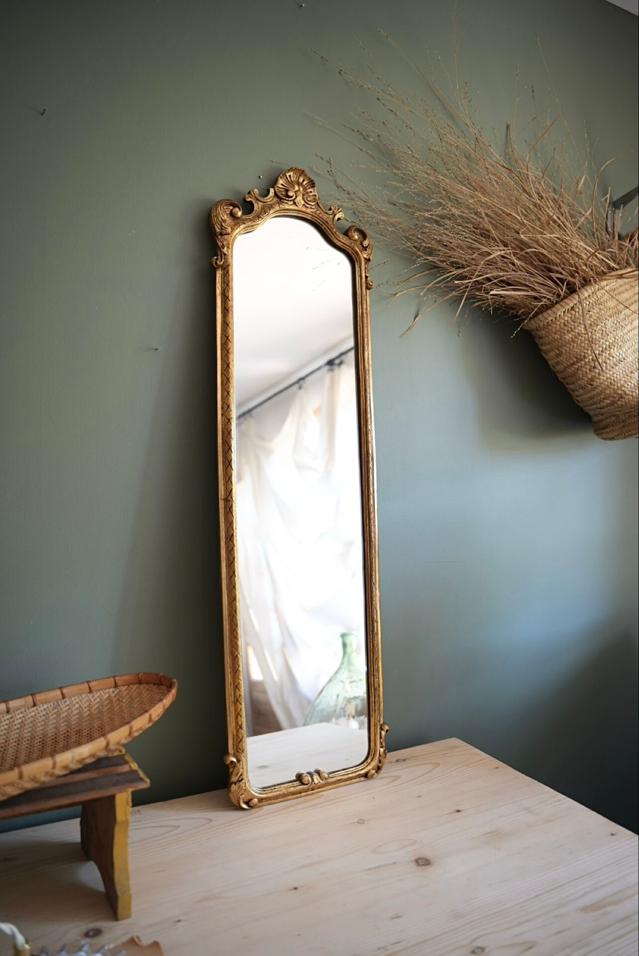 Miroir doré