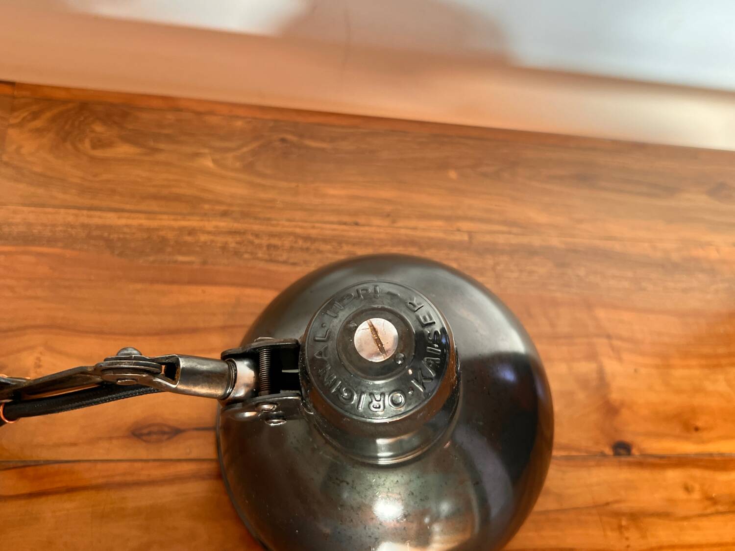 Kaiser Idell accordion lamp