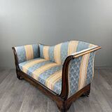 Restoration Period Chaise Longue, 19th Century