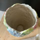 Ceramic vase slip flowers
