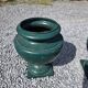 Paire de vases medicis XIXème en fonte