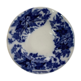 Old earthenware plate SARREGUEMINES, Bryonia model - Late 19th century