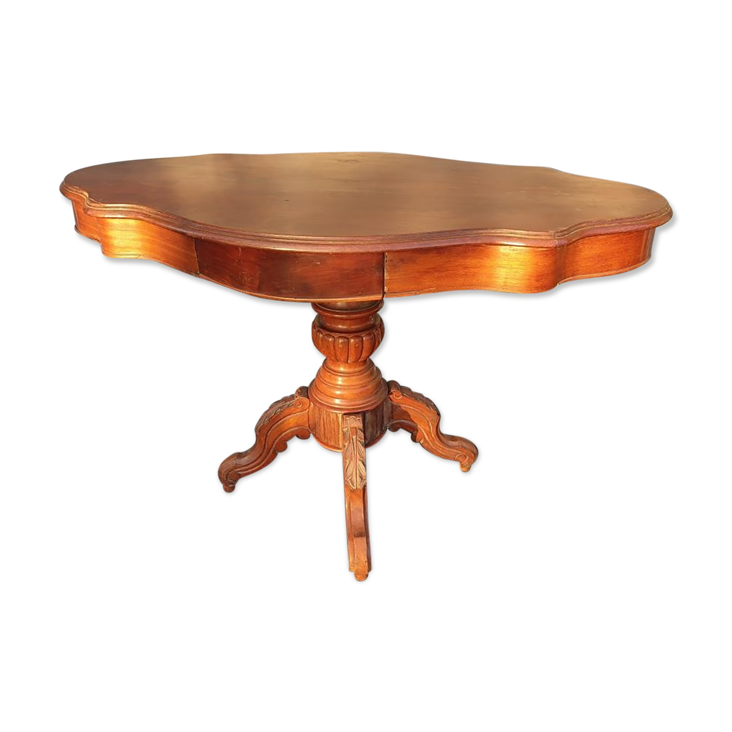 Napoleon III violin table with 2 drawers for inspired musician