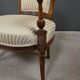 Cabriolet armchair in beech, Louis XVI period – 2nd half of the 18th century