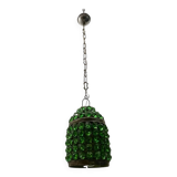 Small Green Crystal Light Pendant 1960’s