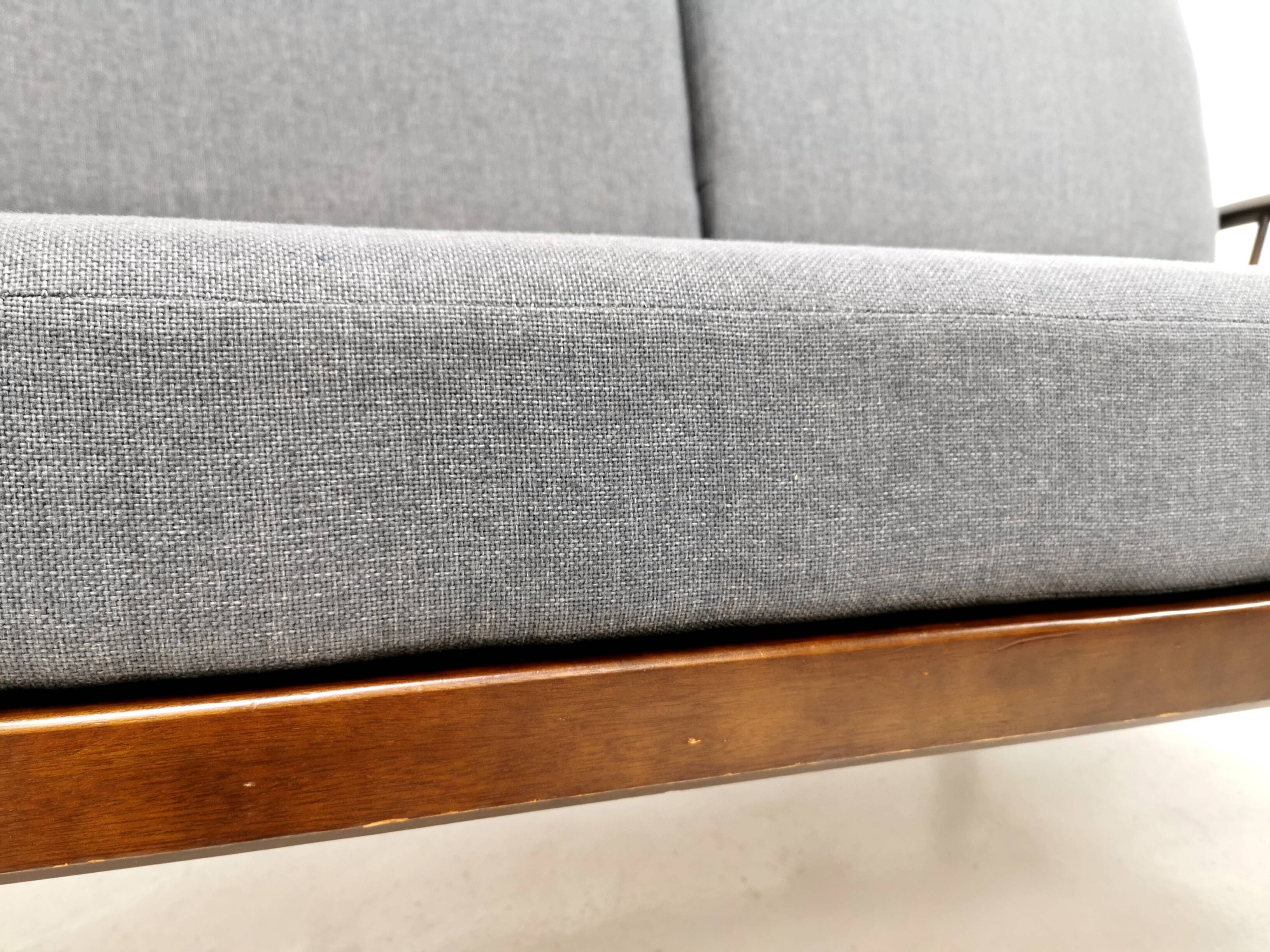 Ercol Grey Day Bed Studio Couch Sofa Vintage Mid Century